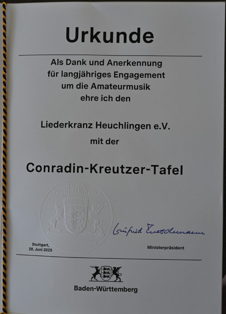 Urkunde
